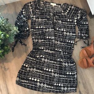 🌵Tribal print mini dress